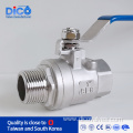 SS Male & Female Screw End Ball Valve